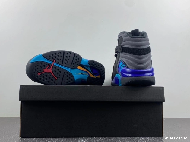 1st Kicks 305381-025 (2015) Retro 8 Jordan Aqua 0726